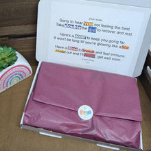 Cargar imagen en el visor de la galería, Get Well Soon Chocolate Poem Letterbox Gift - The Happiness Box
