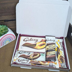 Galaxy Chocolate Hamper - Personalised Gift Box - The Happiness Box