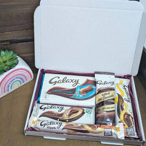 Galaxy Salted Caramel Chocolate Hamper - Personalised Gift