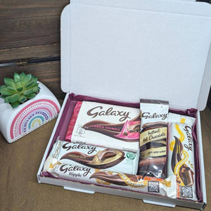 Galaxy Chocolate Hamper - Personalised Gift Box - The Happiness Box