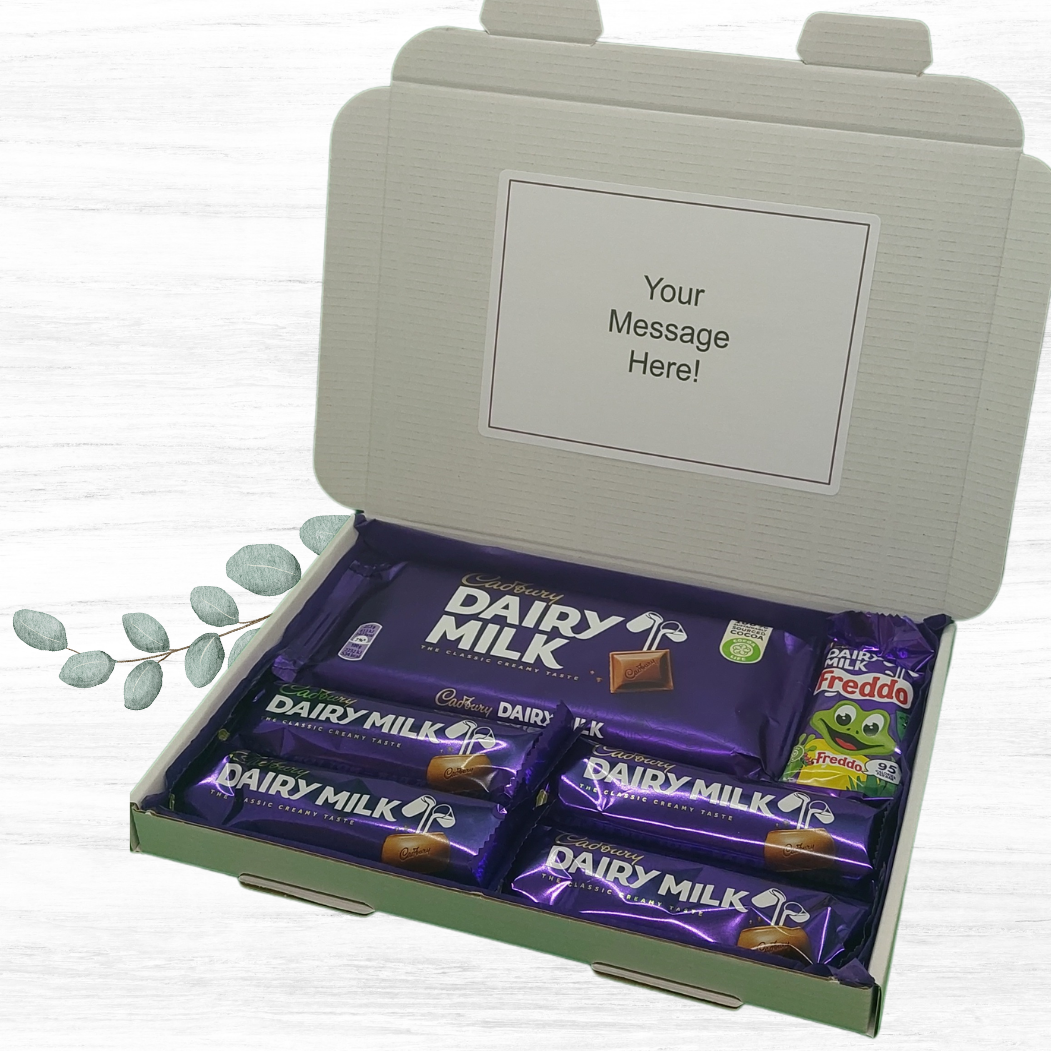 Dairy Milk Letterbox Gift - The Happiness Box