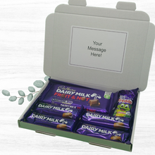Load image into Gallery viewer, Dairy Milk Letterbox Gift - The Happiness Box
