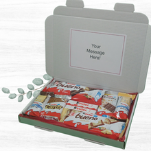 Cargar imagen en el visor de la galería, The Kinder Chocolate Letterbox Gift - The Happiness Box
