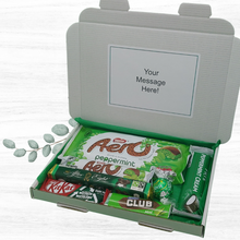 Cargar imagen en el visor de la galería, Mint Chocolate Letterbox Gift - The Happiness Box
