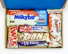 Load image into Gallery viewer, White Chocolate Letterbox Gift - The Happiness Box
