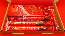 Cargar imagen en el visor de la galería, Lindt Lindor Love Chocolate Hamper - The Happiness Box
