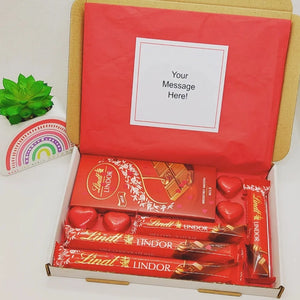Lindt Lover Chocolate Letterbox Hamper - The Happiness Box