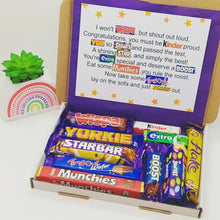 Cargar imagen en el visor de la galería, Congratulations Chocolate Poem Letterbox Gift - The Happiness Box
