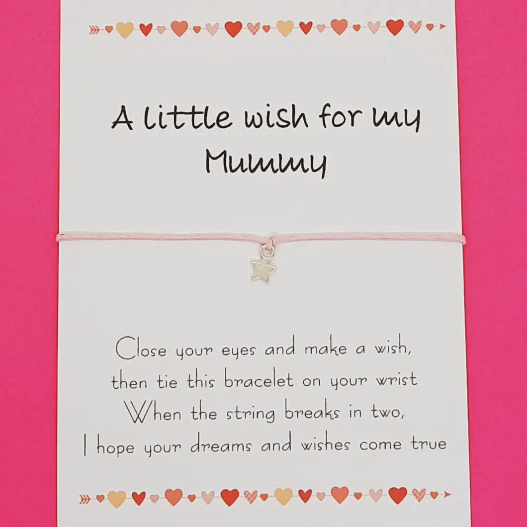 A Little Wish for Mummy Bracelet - The Happiness Box