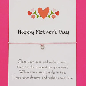 Mother's Day Wish Bracelet - The Happiness Box