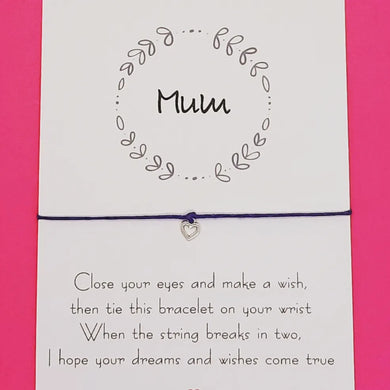 Mum Wish Bracelet - The Happiness Box