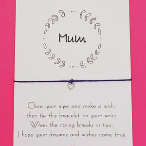 Mum Wish Bracelet - The Happiness Box