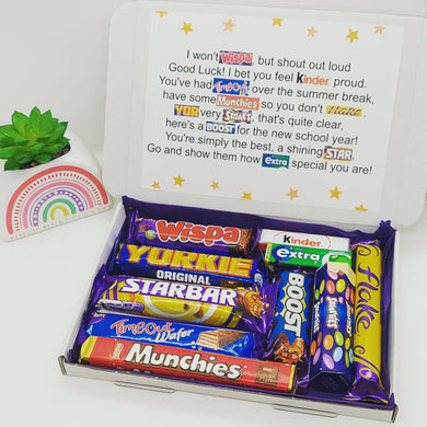 Back To School Chocolate Poem Letterbox Gift - The Happiness Box