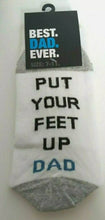 Load image into Gallery viewer, Best Dad Ever Socks - Dad Socks - Novelty Dad Socks, Fathers day socks - The Happiness Box
