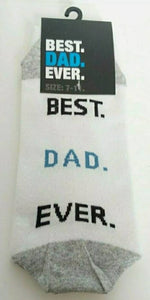 Best Dad Ever Socks - Dad Socks - Novelty Dad Socks, Fathers day socks - The Happiness Box